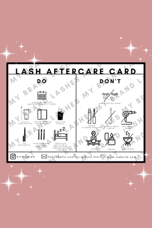 DOWNLOAD & PRINT - AFTERCARE CARDS