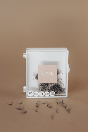 PREMADE VOLUME FANS (500 Fans Per Tray)