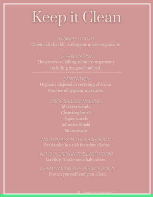 LASH MANUAL - DIGITAL/DOWNLOAD & PRINT